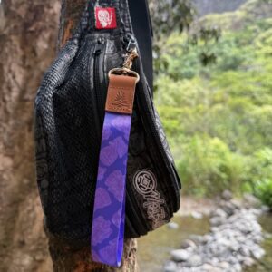 Purple Muʻumuʻu Lanyard